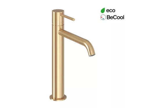 Espirit álló mosdócsaptelep BeCool 250 mm leeresztő nélkül ES 014.61GLB, gold