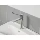 Safe álló mosdócsaptelep, 230 mm, leeresztő nélkül, króm SF 014.00CR