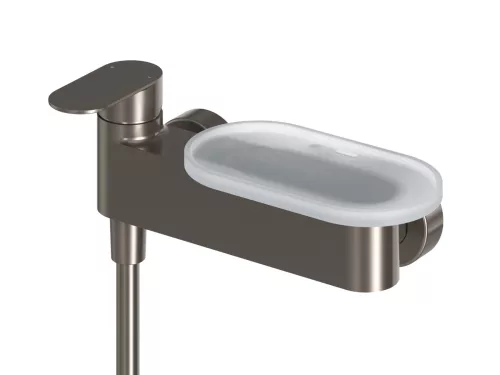 Chrome II zuhanycsaptelep szett nélkül CR II 032.20GB, szálcsiszolt grafit