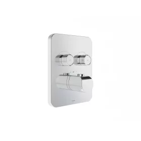  Flat termosztátos 2-utas csaptelep, alaptest nélkül FL 063.00CR.O2.RB072, króm