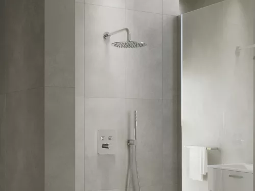Flat termosztátos 2-utas csaptelep, alaptest nélkül FL 063.00CR.O2.RB072, króm