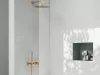 Esőztető zuhanyfej köralakú, 250 mm 980.60GLB, gold