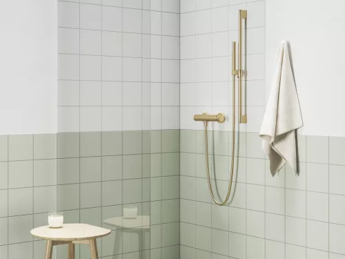 Esőztető zuhanyfej köralakú 951.60GLB, gold