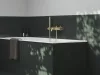 Zuhanygégecső 150 cm, műanyag 913.60GLB, gold