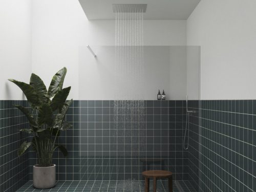 Mennyezeti négyzet alakú fejzuhany 440x440 mm, króm 988.00CR