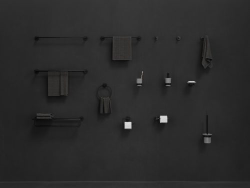 Kona KN 330.20BLM törölközőpolc, matt fekete