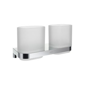 Chrome CR II 220.00CR pohártartó üvegpoharakkal, króm