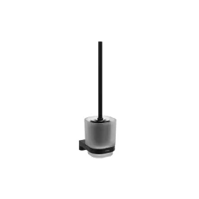   Chrome CR II 410.20BLM WC-kefe-tartó kefével és tartállyal, matt fekete