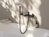 Zuhanygégecső 150 cm SatinFlex 913.23BL , fekete