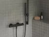 Zuhanyrózsa standard 957.20BL, fekete