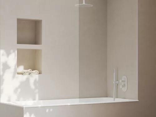 951.10WV Kézi zuhany köralakú, White Velvet