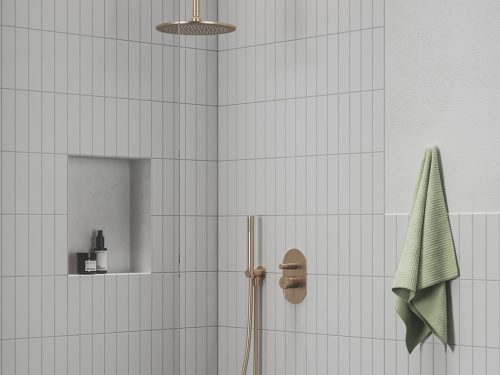 Esőztető zuhanyfej köralakú 951.60RGB, rose gold