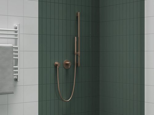 Esőztető zuhanyfej köralakú 951.60RGB, rose gold