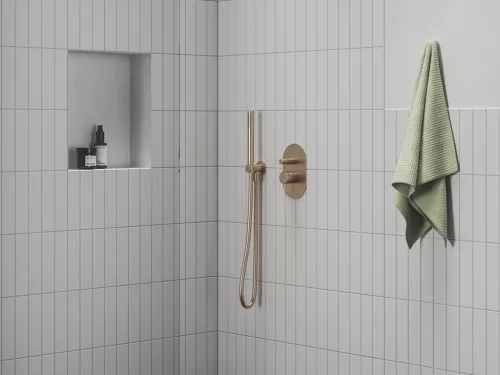 Zuhanygégecső 150 cm, műanyag 913.62RGB, rose gold