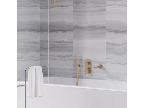 Eleganta vízfeltöltő falikar kádhoz EL 027.60RGB, rose gold
