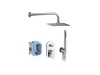 Chrome II falsík alatti zuhanyszett CR II 090.01CR.O2.RB070, króm