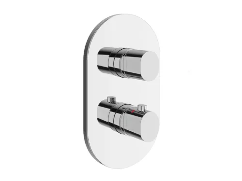 Chrome II falsík alatti zuhanyszett termo CR II 090.02CR.O2.RB071, króm