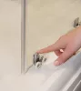 Bliy Slim BLSCP4 80x80 zuhanykabin krómhatású+transparent