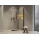 ROWI 140 zuhanykabin fekete+transparent
