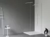 Slate Pro zuhanytálca 90x90 matt fehér