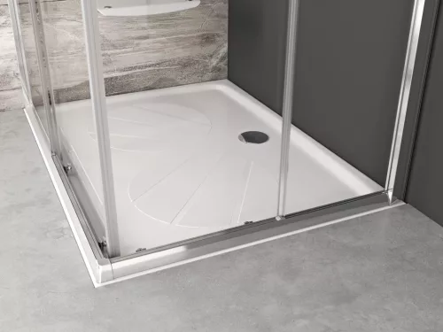 Gigant Pro 100x80 zuhanytálca, fehér
