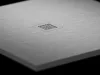 Slate Pro zuhanytálca 100x90 Smoke Grey