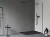Slate Pro zuhanytálca 120x90 matt fekete