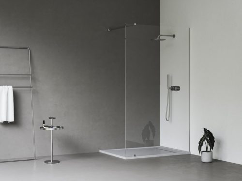 Sandstone Pro zuhanytálca 120x90 Smoke Grey