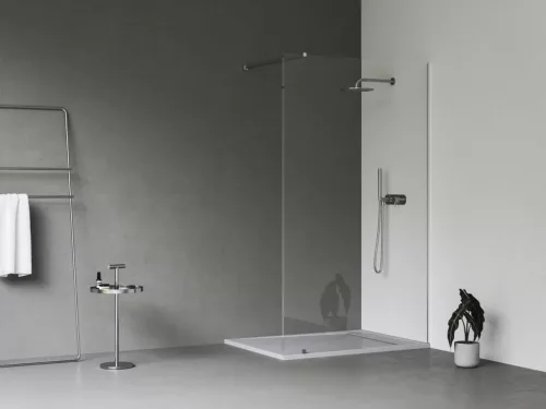 Sandstone Pro zuhanytálca 120x90 Smoke Grey