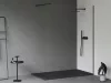 Slate Pro zuhanytálca 160x90 matt fekete