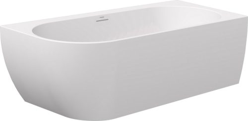 Freedom Corner 170x80 akrilkád, jobb, fehér, fehér/fekete/króm lefolyó