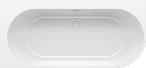 Freedom Corner 170x80 akrilkád, bal, fehér, fehér/fekete/króm lefolyó