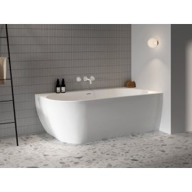   Ravak Freedom Corner 170x80 akrilkád, jobb, fehér, fehér túlfolyóval