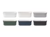 Ypsilon Wall 178x86, akrilkád, Smoke Grey/fehér, szabadonálló, fehér/fekete/króm lefolyó