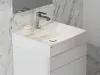Natural 50 mosdó fehér, nyílással