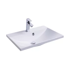 Flat 60 mosdó fehér, nyílással