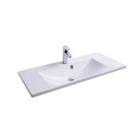 Flat 90 mosdó fehér, nyílással