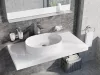 Ceramic Slim O 55 kerámiamosdó fehér