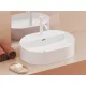 Ceramic Slim Shelf O 55 kerámiamosdó fehér