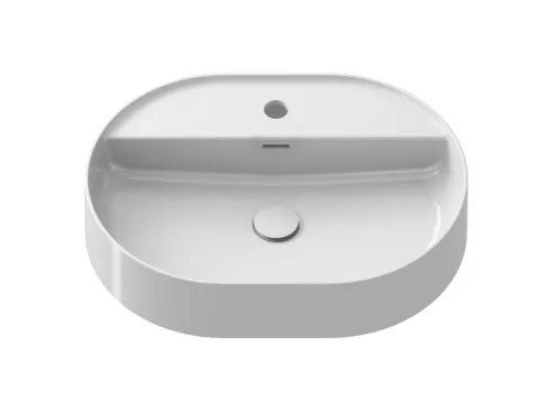 Ceramic Slim Shelf O 55 kerámiamosdó fehér