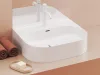 Ceramic Slim Wall O 55 kerámiamosdó fehér