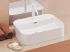 Ceramic Slim Shelf R 55 kerámiamosdó fehér