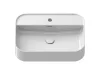 Ceramic Slim Shelf R 55 kerámiamosdó fehér