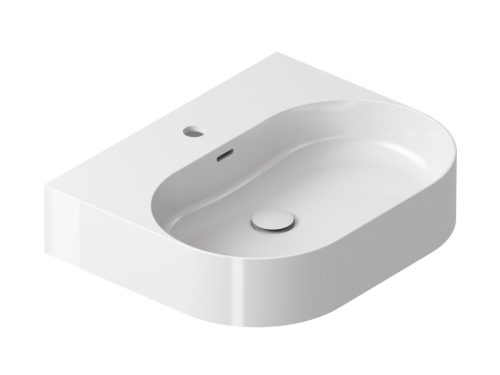 Ceramic Slim Wall O 55 N kerámiamosdó fehér