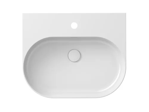 Ceramic Slim Wall O 55 N kerámiamosdó fehér