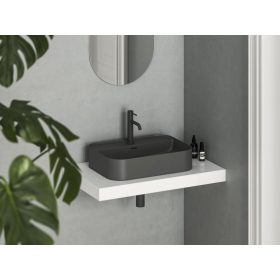 Ceramic Slim Shelf R 55 kerámiamosdó antracit