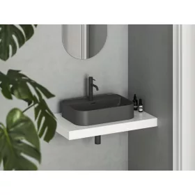 Ceramic Slim Shelf R 55 kerámiamosdó antracit