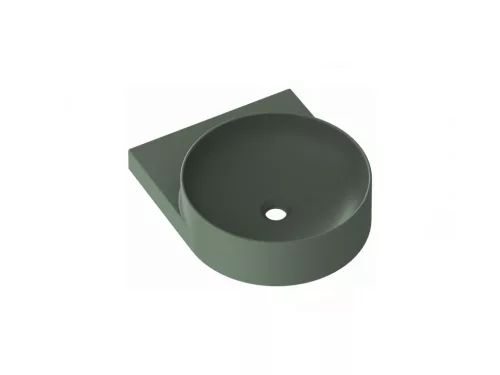 Yard 40 kerámiamosdó Grey Green, túlfolyó furat nélkül