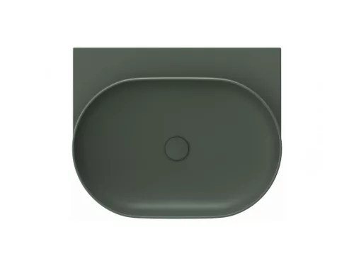 Yard 60 kerámiamosdó Grey Green, túlfolyó furat nélkül