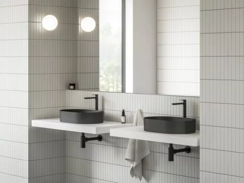 Ceramic Slim O 55 kerámiamosdó matt fekete
